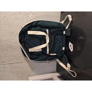 Wild Fable Backpack | Green White - Small - Zippered Pocket